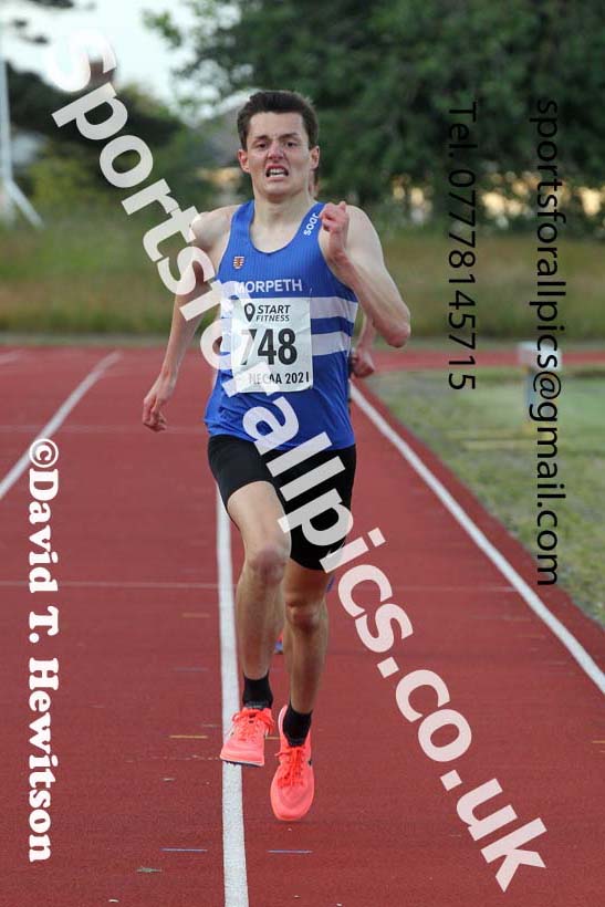 3000 metres, 2021 North East Grand Prix No.4, Monkton, Wednesday, June 30th. Photo: David T. Hewitson/Sports for All Pics